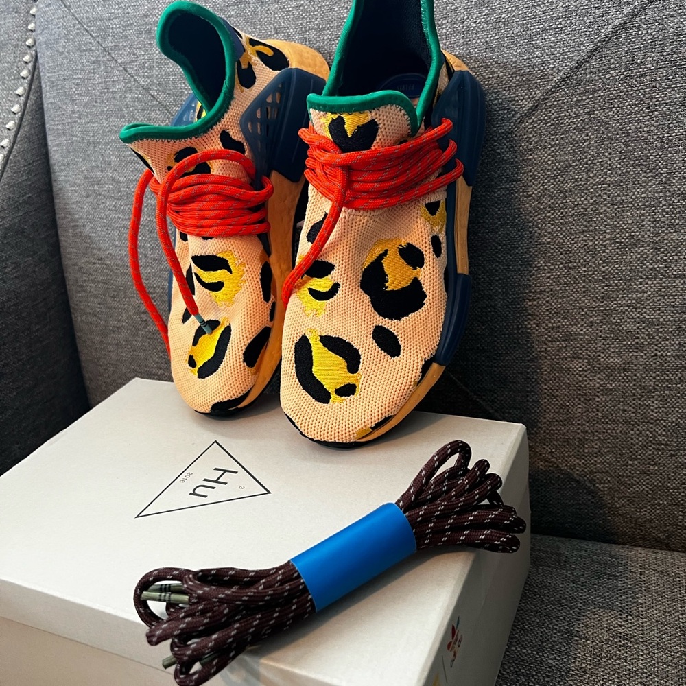 Pharrell x NMD Human race animal print shoe